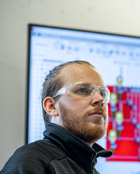 Montage moyenne pression